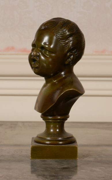 null *Jean Antoine HOUDON (1741-1828) d'après

Jean qui pleure

Sculpture en bronze...