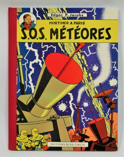 null JACOBS 

Blake and Mortimer - S.O.S Meteors, Mortimer in Paris - T8 - Lombard/Blue...