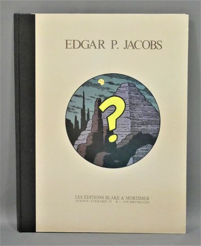 null Edgar P. JACOBS

Portfolio " Edgar P. Jacobs " - Edition Blake Mortimer - June...