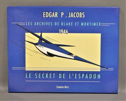 null Edgar P. JACOBS

Portfolio " Le Secret de l'Espadon "- Dargaud-Lombard/ London...