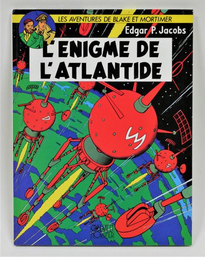 null JACOBS 

Blake et Mortimer - L'énigme de l'Atlantide - T7 - BM - rééd. 1998...