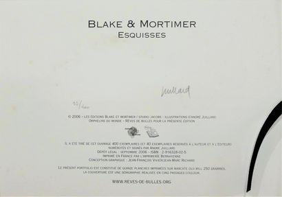 null Edgar P. JACOBS

Portfolio " Blake Mortimer - Esquisses" - Edition Blake Mortimer/Studio...