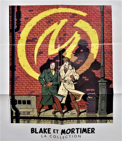 null Edgar P. Jacobs

Affiche publicitaire offset couleur "Blake Mortimer - La Marque...