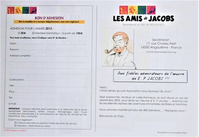 null Périodique: Les Amis de Jacobs - n°12 - A la recherche de la Marque Jaune -...