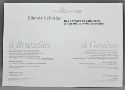 null Ed.P. Jacobs (advertising and merchandising)

Set of 2 documents: invitation...