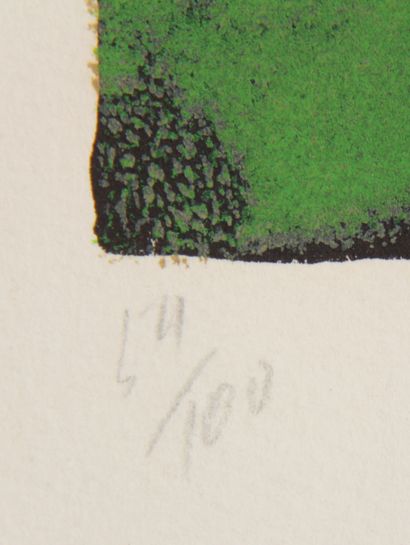 null LANSKOY André (1902-1976)

Verticale verte

Lithographie signée et numérotée...