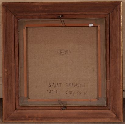 null Michel CIRY (1919-2018)

Saint François

Huile sur toile signée en haut à droite,...