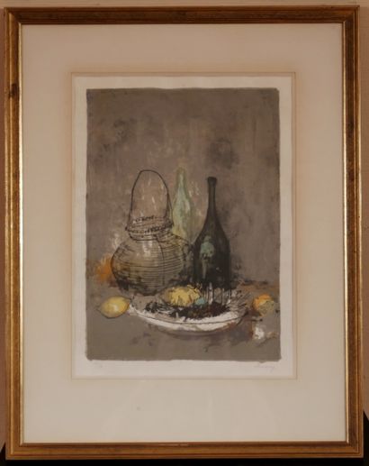 null Jean JANSEM (1920-2013)

Still life with lemons

Lithograph on Japan paper signed...