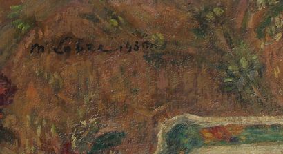 null *Maurice LOBRE (1862-1951)

L'heure du thé

Huile sur toile signée en haut à...