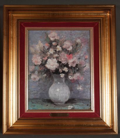 null Two reproductions of bouquets of flowers after DYF

H : 25 cm W : 21 cm and...