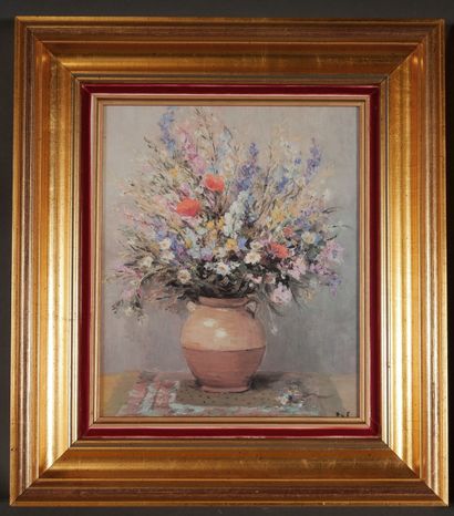 null Two reproductions of bouquets of flowers after DYF

H : 25 cm W : 21 cm and...