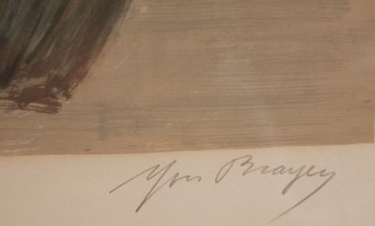 null Yves BRAYER (1907-1990)

Les gardians accompagnés

Lithographie signée en bas...