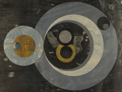 null Otto FRIED (1922-2020)

Composition abstraite aux cercles

Technique mixe signée...