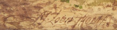 null Louis THOMAS

Bord de rivière

Aquarelle signée en bas à gauche

17 x 24,5 ...