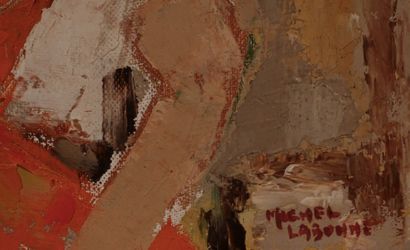 null Michel LABONNE

Femme posant pendant une course hippique

Huile sur toile signée...