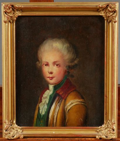 null *Ecole du XIXème s.

Portrait d'un jeune garçon à la veste moutarde

Huile sur...