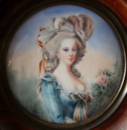 null Ecole moderne dans le gout du XVIIIème s.

Portraits de Marie-Antoinette ? et...