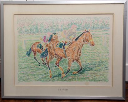 null Serge MENDJISKY (1929-2017)

The jockeys

two lithographs signed on the lower...