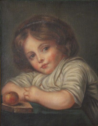 null Ecole du XIXe siecle

Enfant à la pomme

Huile sur toile

 41x 32 cm( rento...