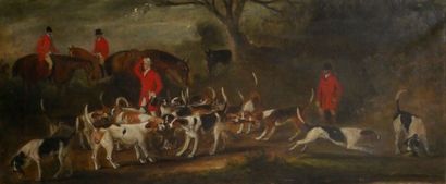 null Ecole du XIXème s.

La chasse à courre

Huile sur toile 

34 x 79,5 cm (griffures,...
