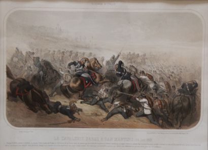 null Lots de gravures sur le thème de la cavalerie

( accidents)