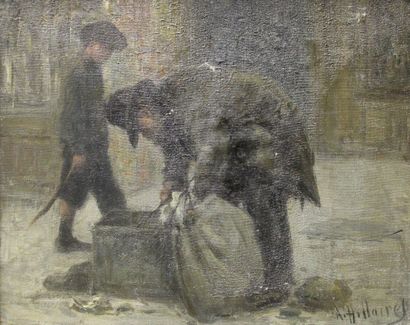 null Anatole Eugène HILLAIRET (1880 - 1928)

Scène de rue

Huile sur toile signée...