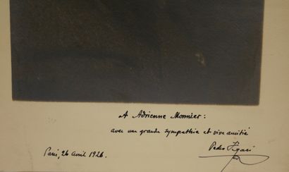 null PEDRO FIGARI (1861-1938).

Alarma. 1922. 

Peinture sur carton, signée et datée...