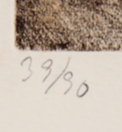 null Bent HOLSTEIN (1942-)

Le tigre

Eau-forte signée numérotée 39/90

66 x 50 ...