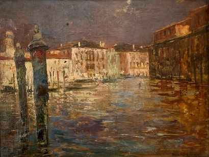 null Charles DAGNAC-RIVIERE (1864-1945)

Venise

Huile sur toile signée en bas à...