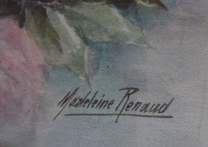 null Madeleine RENAUD (1900-1994)

Roses

Aquarelle signée

39 x 55 cm.