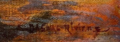 null Charles DAGNAC-RIVIERE (1864-1945)

Gondole à Venise

Huile sur toile signée...