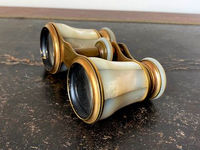 null DEROGY optician

Pair of metal and mother-of-pearl veneer theatre binoculars...