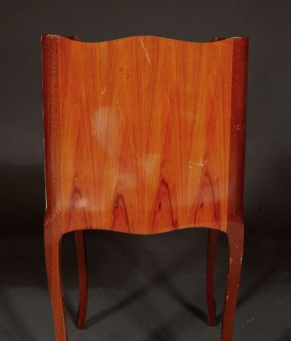 null Table de salon en bois de placage à trois tiroirs, style Transition

H : 72,5...