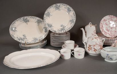 null Mismatched set of dishes
