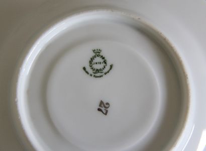 null Tchécoslovaquie

Partie de service à thé en porcelaine blanche et fleurs argentées

(une...