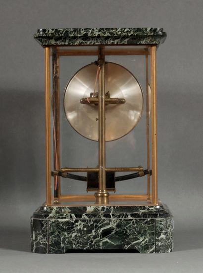 null Pendule cage à support et plateau en marbre, BULLE CLOCK

H : 57 cm