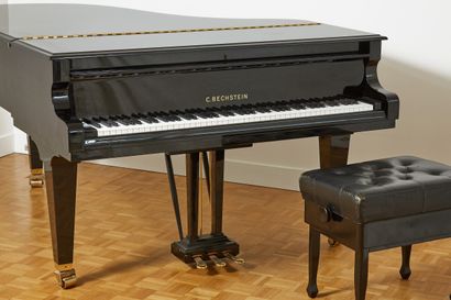 null C. BECHSTEIN

	Half grand piano model B-208 in black varnished polyester lacquer...