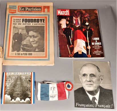 null *DE GAULLE

- Set of newspapers of the day of the death of the General

- A...