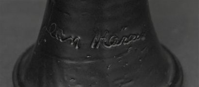 null Jean MARAIS (1913-1988)

Terracotta pitcher with matte black slip, signed on...
