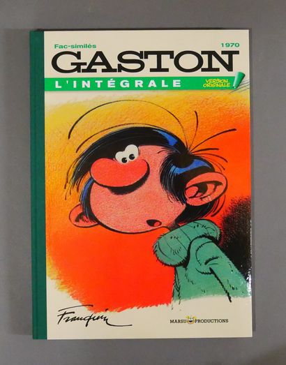 null FRANQUIN - Jidéhem 

Grand album collector: " Gaston - 1970 - l'Intégrale -...