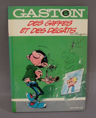 null FRANQUIN 

Gaston - T6 : Des Gaffes et des dégâts - Dupuis - 6b - Rééd. 1973...