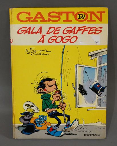 null FRANQUIN / JIDEHEM 

Gaston - Album R1: Gala de gaffes à gogo - Dupuis - R1b...