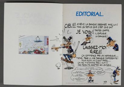 null FRANQUIN la PUBLICITÉ 

Album publicitaire: " Gaston hors série - La Banque...