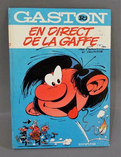 null FRANQUIN / DELPORTE 

Gaston. Album R4: En direct de la gaffe - Dupuis - R4a...