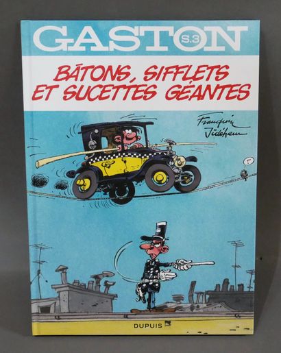 null FRANQUIN - Jidéhem 

Album " Gaston - Bâtons, sifflets et sucettes géantes "...