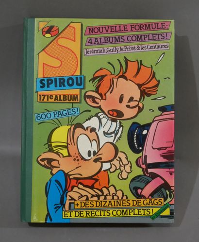 null SPIROU 

1983 - 46ème année - N° 2372 au 2381- reliure n°171, BE sauf qq pages...