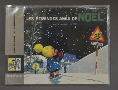 null FRANQUIN - WILL 

Album oblongue: "Les étranges amis de Noël "- Dupuis - Collection...