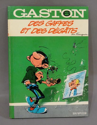 null FRANQUIN 

Gaston - T6 : Des Gaffes et des dégâts - Dupuis - 6a - Rééd. 1970...
