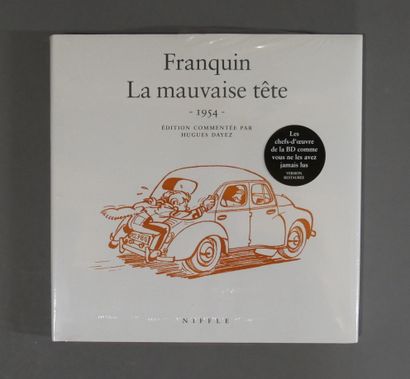 null Spirou et Fantasio 

Franquin - La mauvaise tête - 1954 - Edition commentée...