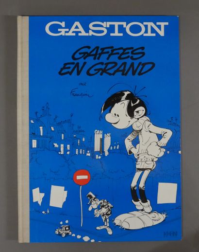 null FRANQUIN - Jidéhem 

Grand album collector: " Gaston - Gaffes en grand " - 6L...